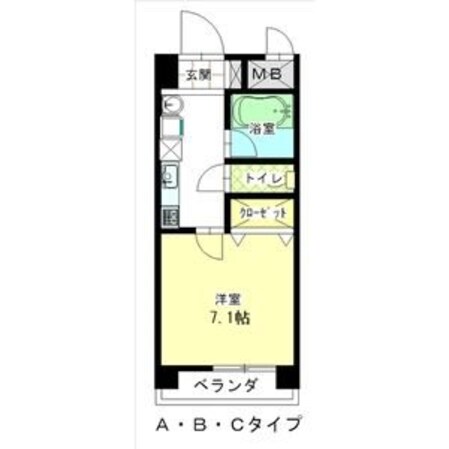 庄内通駅 徒歩13分 1階の物件間取画像